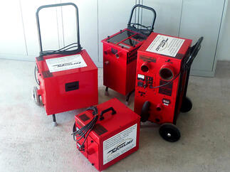 Seitenkanalverdichter/Turbinen für die Estrichtrocknung